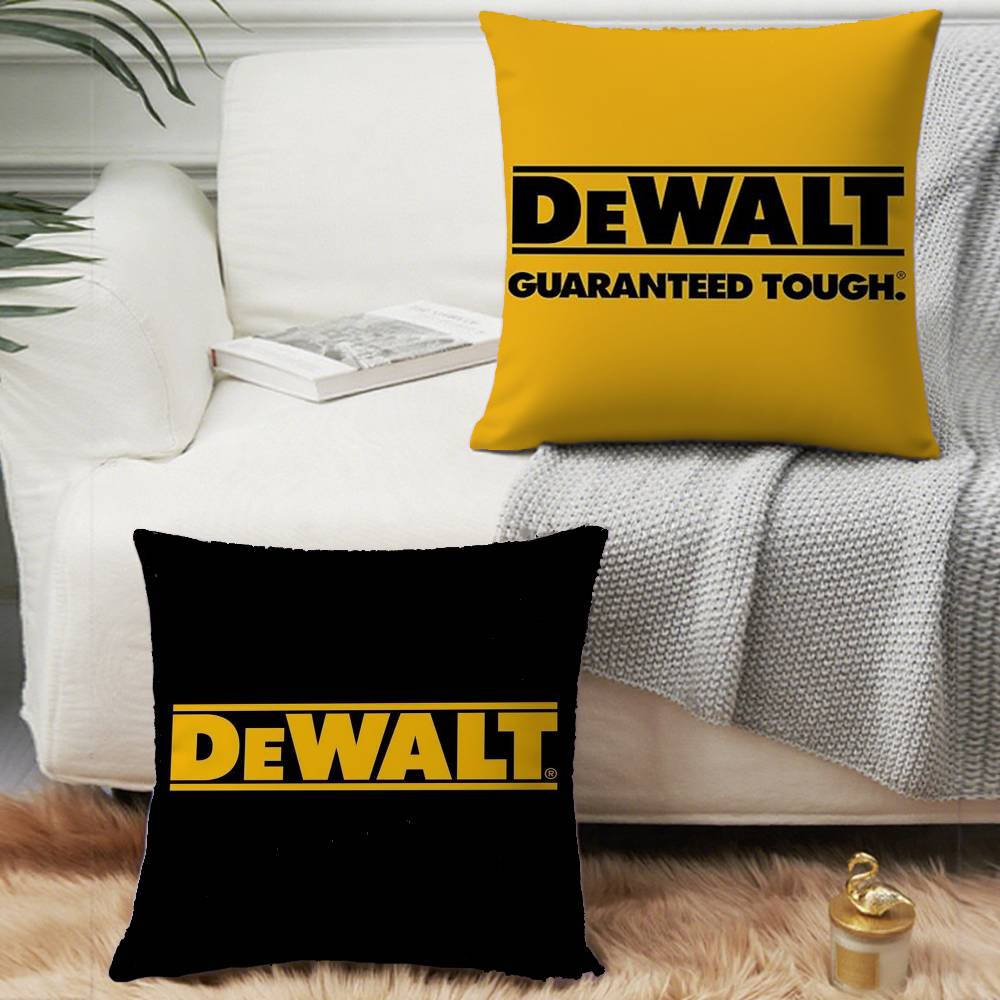 Fashion Tool Box D-DeWalt Pillow Case Home Decor Throw For Sofa Bed Car Room Decor Gift Idea