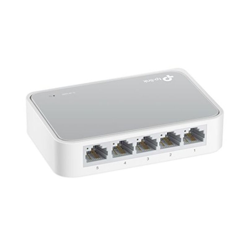 

Настольный сетевой коммутатор TP-Link TL-SF1005D RJ45 x 5, 10/100 Мбит/с, пластик
