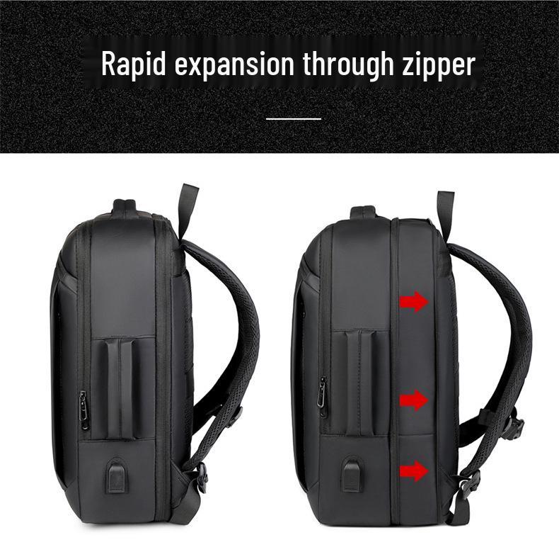 Herren Reise-Rucksack - Hohe Kapazität, Business- und Pendler-Doppelschultertasche