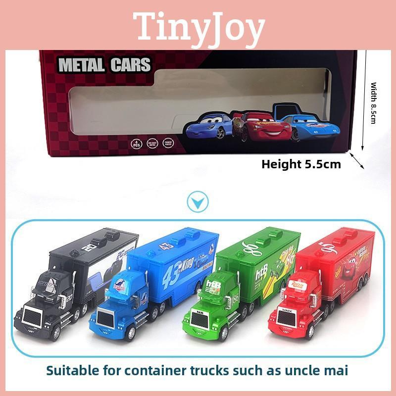 Cars Lightning Alloy Toy Car Set For Childrens Cartoon Gift Fun Box