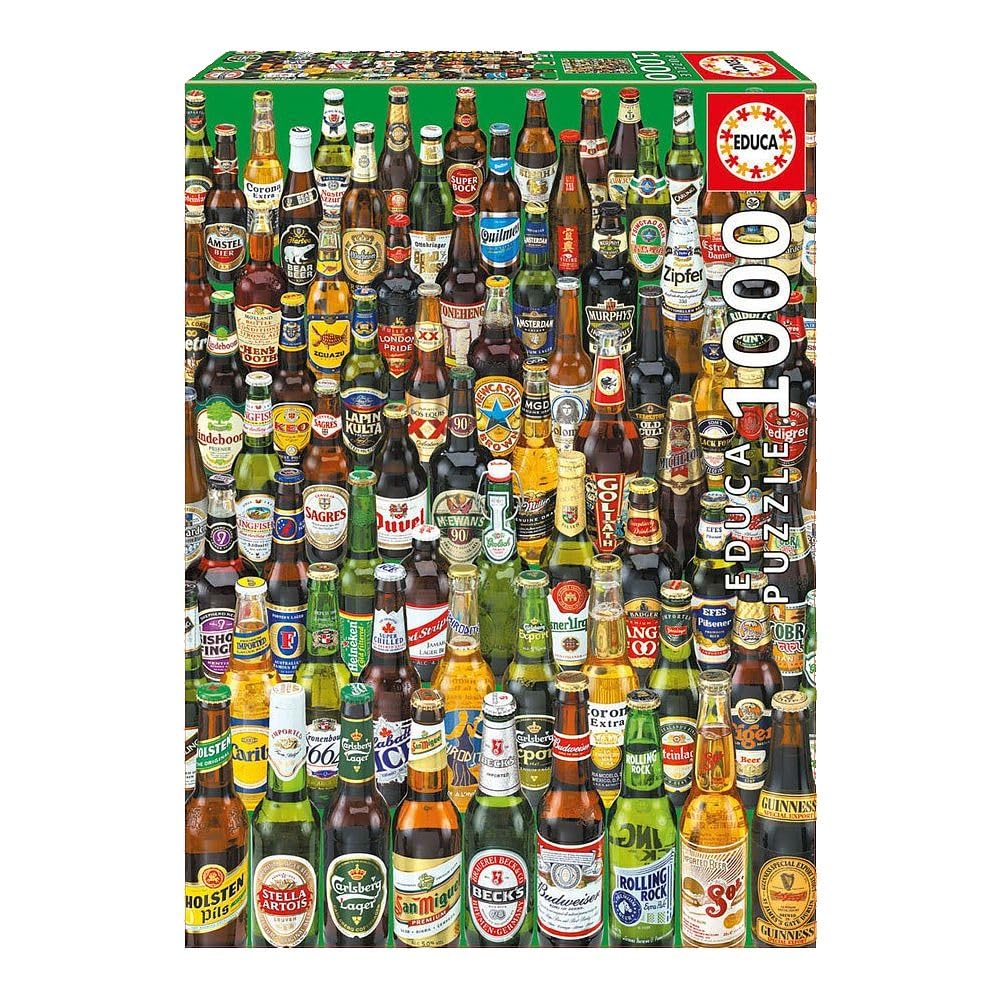 

1000 Piece Jigsaw Puzzle Educa Beers 12736 48×68cm