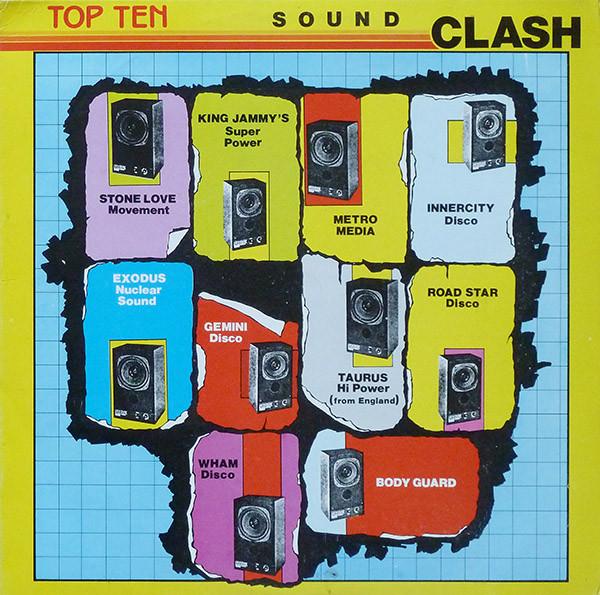 LP Record VARIOUS - Top Ten Sound Clash NONE Uncle T Jamaica Reggae, Ska & Dub Used