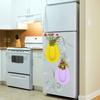 Silicone Flower Vase Self Adhesion Hydroponics Planter Sticker Wall for Glass Wall Window Party Wedding Festival Home