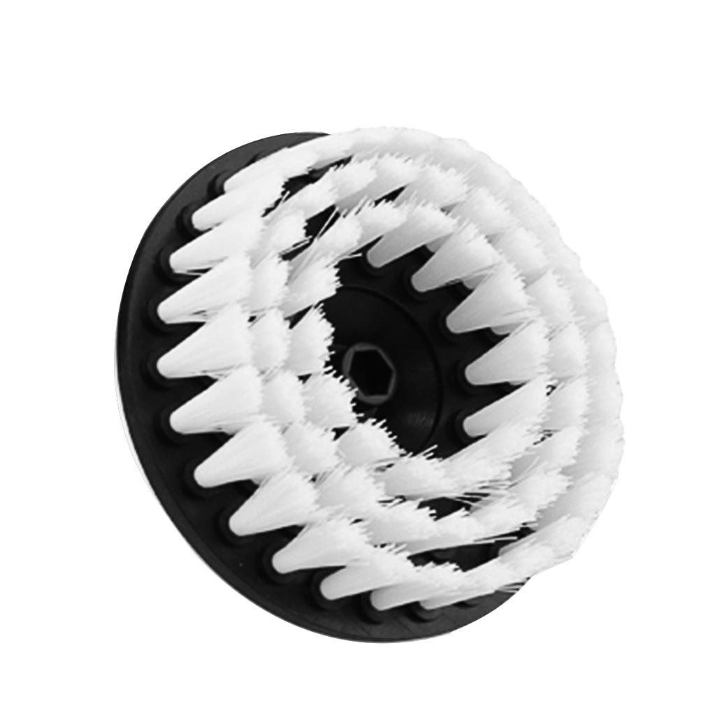 Cleaning Brush 2/3\.5/4/5 Inch Brush Attachment Set Power Scrubber Brush Tile Bathtub Surface Cordless Rotary Cleaning Tool Kit