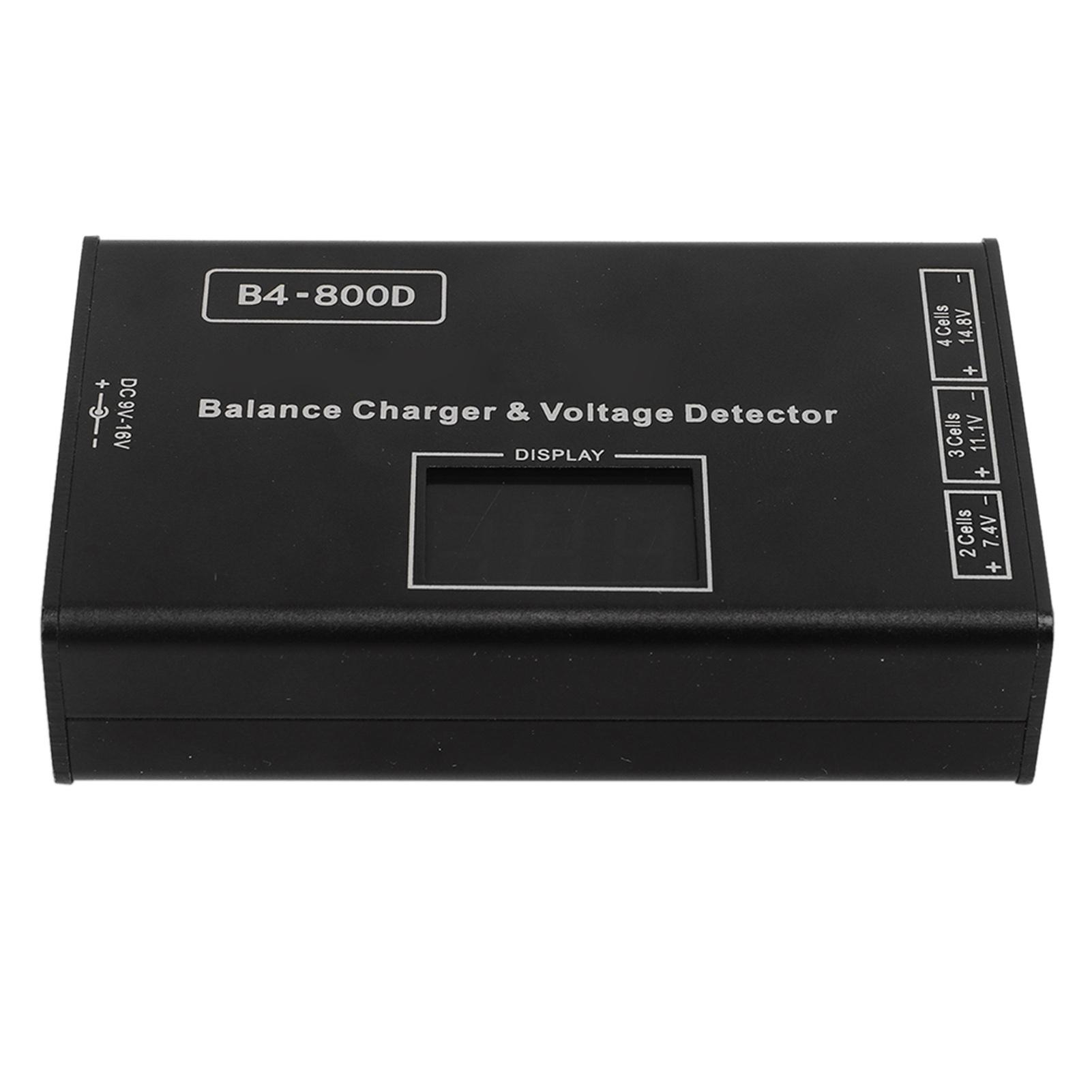 

Battery Lithium Lipo Balance Charger Aluminum Alloy Battery Balance Charger with Voltage Display