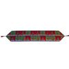 Snowman Themed Christmas Table Runner Cotton Tablecloth Holiday Dining Decor