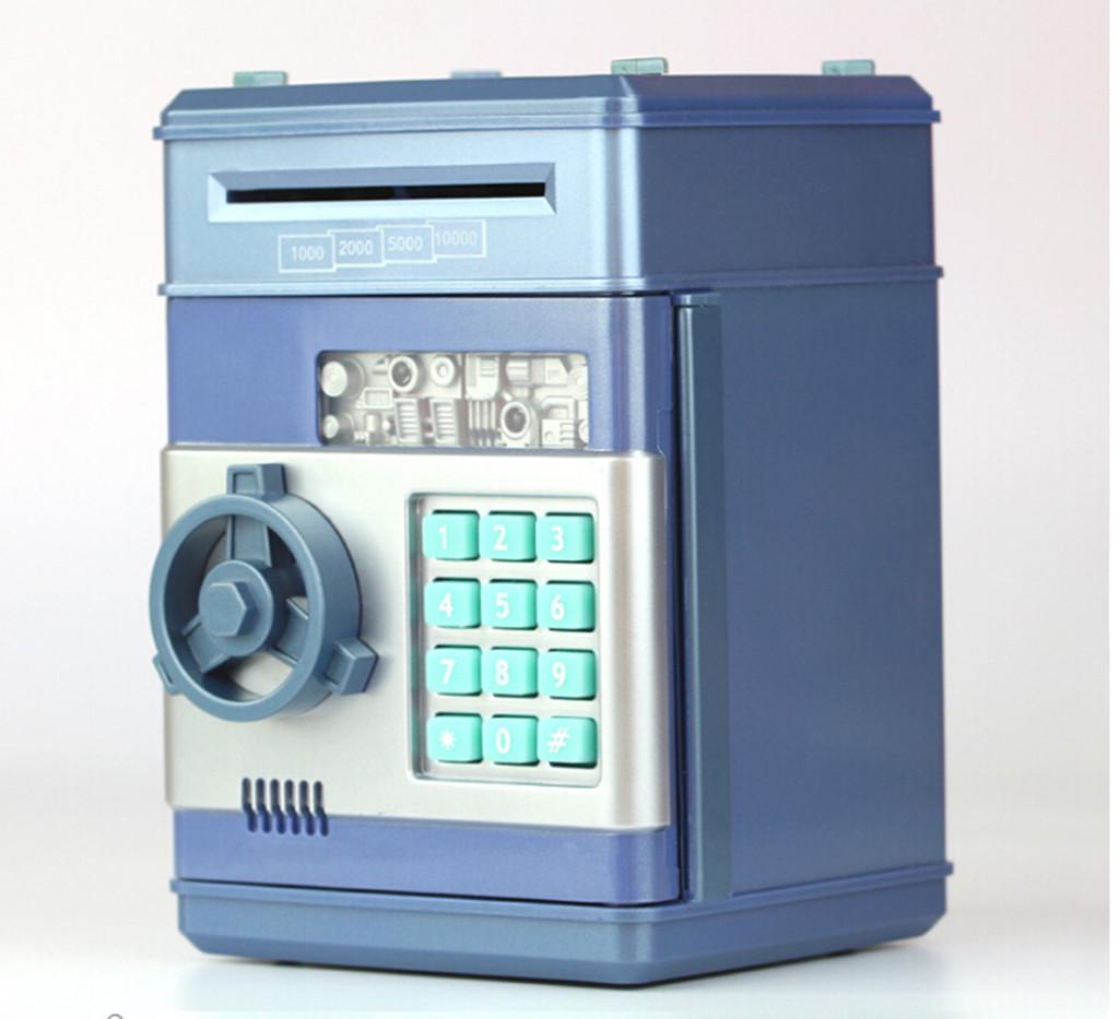 Buy [ZW] Electronic Pig Bank ATM Password Money Box Cash Coins Saving