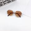 2025 UV400 Protective Glasses Fashion Children's Metal Frame Baby Sunshade Sunglasses Travel New