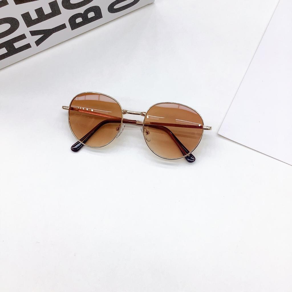 2025 UV400 Protective Glasses Fashion Children's Metal Frame Baby Sunshade Sunglasses Travel New