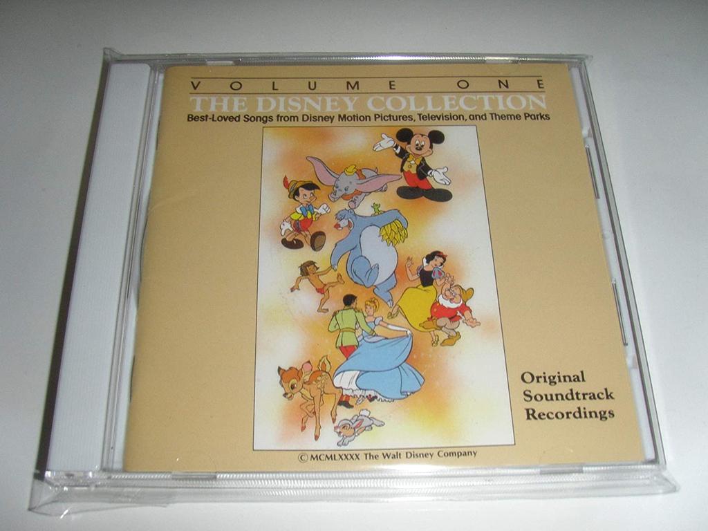 CD DISNEY DisneycollectionVol.1 PCCD00002 Japan AnimeGame Used