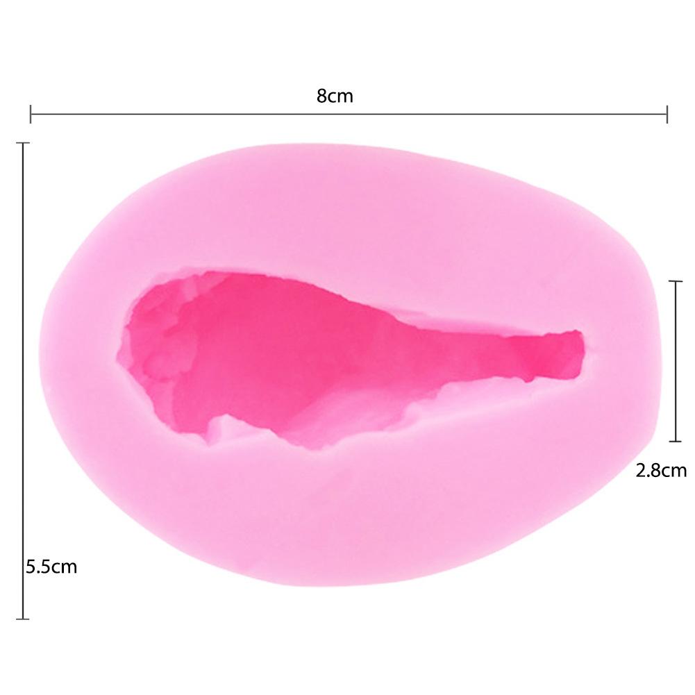 3D Chicken Leg Shape Silicone Mold DIY Pastry Biscuits Mould Fondant Cake Mold