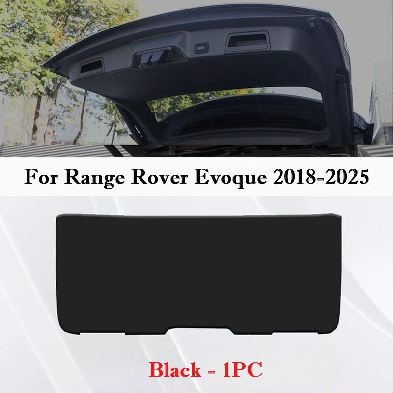 For Land Rover Range Rover Evoque L 2015-2026 Car Trunk Door Leather Anti Kick Pad Tailgate Protective Mat Interior Cargo Liner