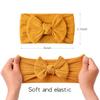 1 Pezzo Fascia per Testa Neonato per Bambine Lavorata a Maglia Elastica Turbante per Bambini Fiocchi per Bambini Morbido Nylon Cappelli per Bambini Accessori per Capelli 32 Colori