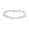 Ariana Grande Capsule Collection X Ariana Grande Collaboration Logo Design Rhodium-Plated Bracelet Women Bracelet Silver 5720860