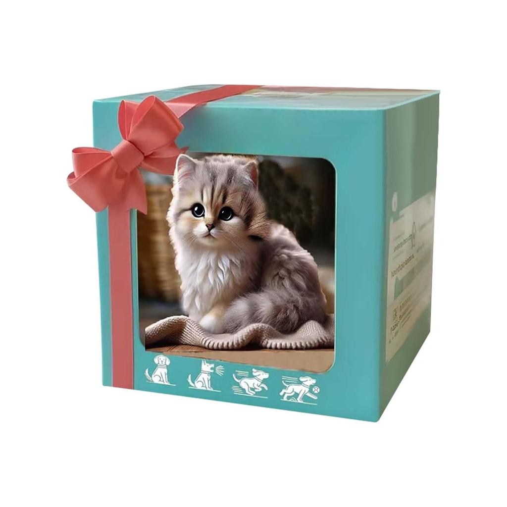 Søt robotkatt aktivitets plysjdukke egnet som en barnegave