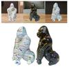 Gorilla Sculpture Nordic Style Collection Creative Resin Tabletop Ornament for Bedroom Centerpiece Office Shelf Bookshelf