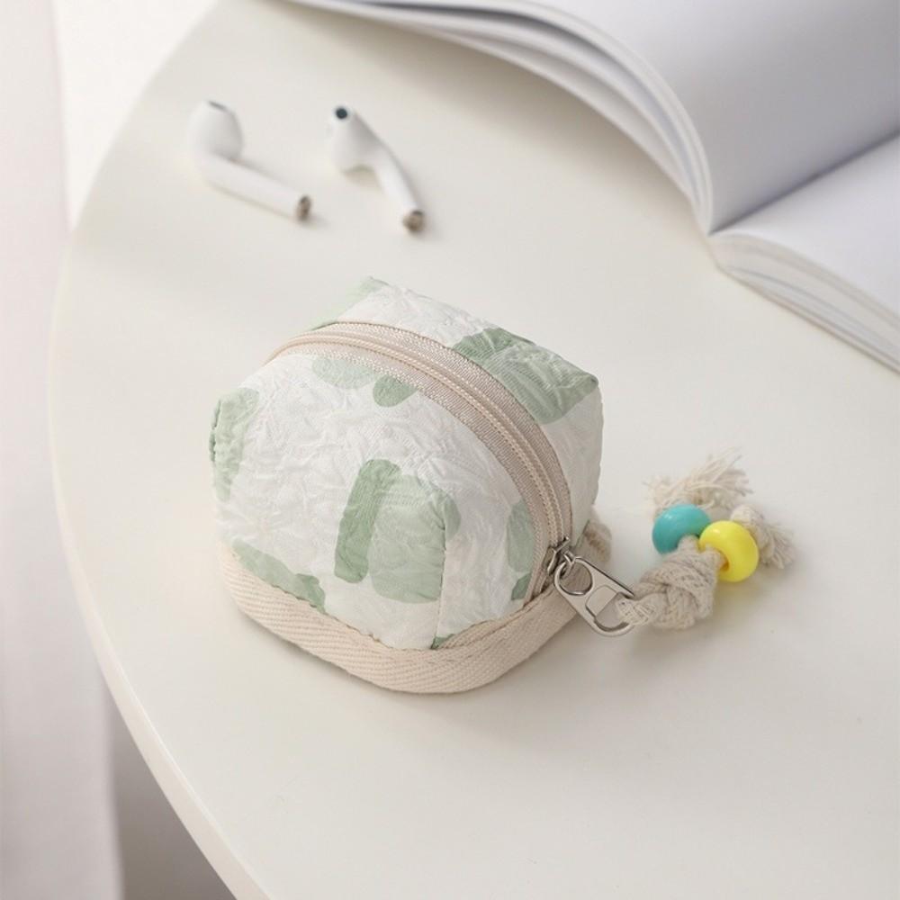 Protective Cover Polyester Zipper Storage Bag Multifunction Cute Earphone Case Portable Zipper Pouch Coins Storage