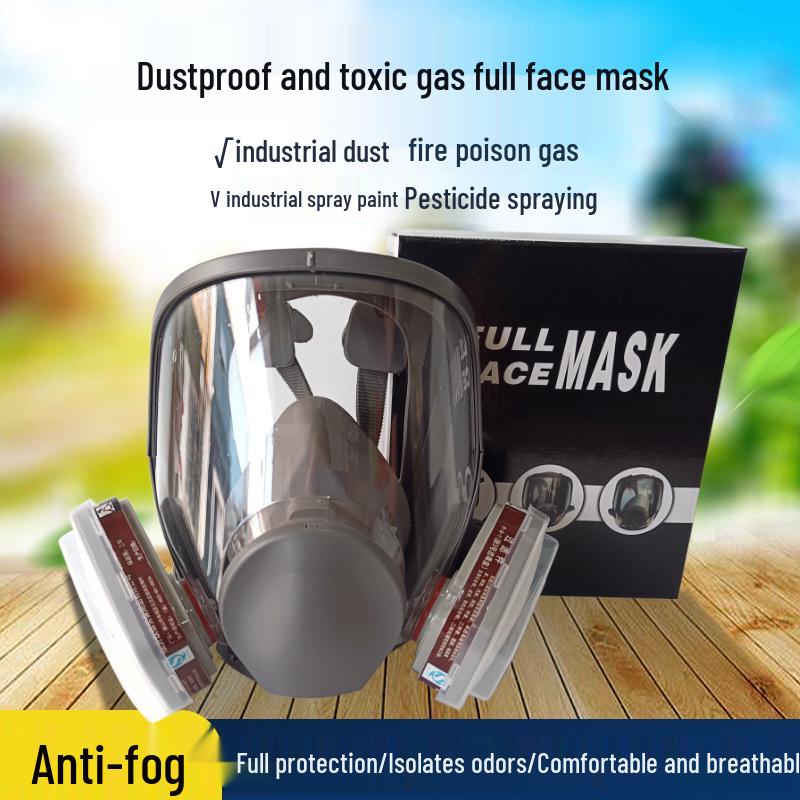 6800 Full Face Respirator Mask for Dustproof, Welding, Spray Painting, Chemical Protection, and Pesticide Use
