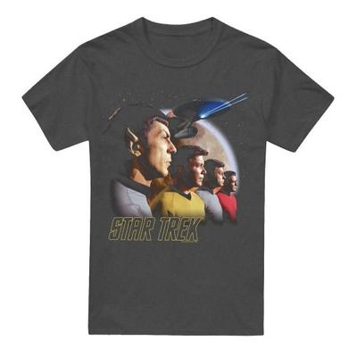 STAR TREK Unisex Adult Forward To Adventure T-Shirt