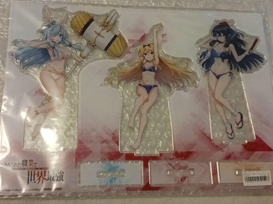

[USED] Acrylic stand set of 3 Arifureta: From Commonplace to World s Strongest Gamers