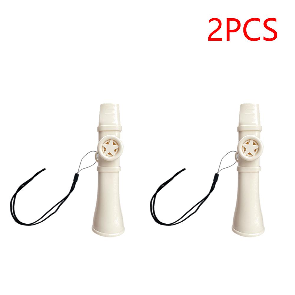 1-5PCS Small Kazoo with Lanyard Portable Musical Flute Adjustable Simple Kazoos Instrument for Adults Beginner Music Lovers