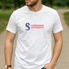 Vintage Retro Sorbonne Universität Logo Baumwolle Grafik T-Shirt Unisex Kurzarm Alumni Absolvent Feiertag Geburtstag Geschenk Oberteil