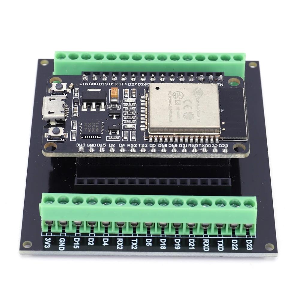 ESP32 Development Board ESP32S Expansion Board NodeMCU-32S Lua 30Pin Module GPIO WiFi Bluetooth-compatible Module Power Module