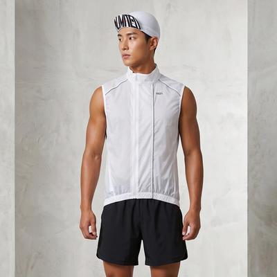 Mcnsports Running Vest Windbreaker Gilet White