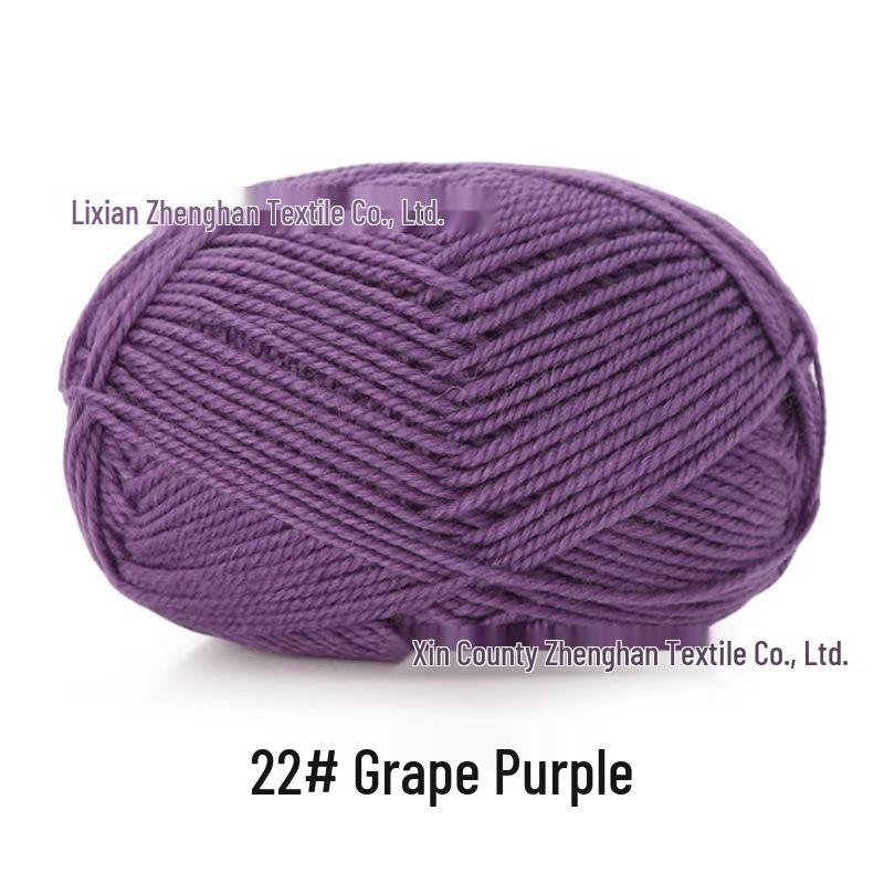 Snowy Velvet 3-Ply Medium Thick Yarn Kit: Knitting Needles, Scarf, Sweater, Baby Yarn, Crochet, DIY Material.