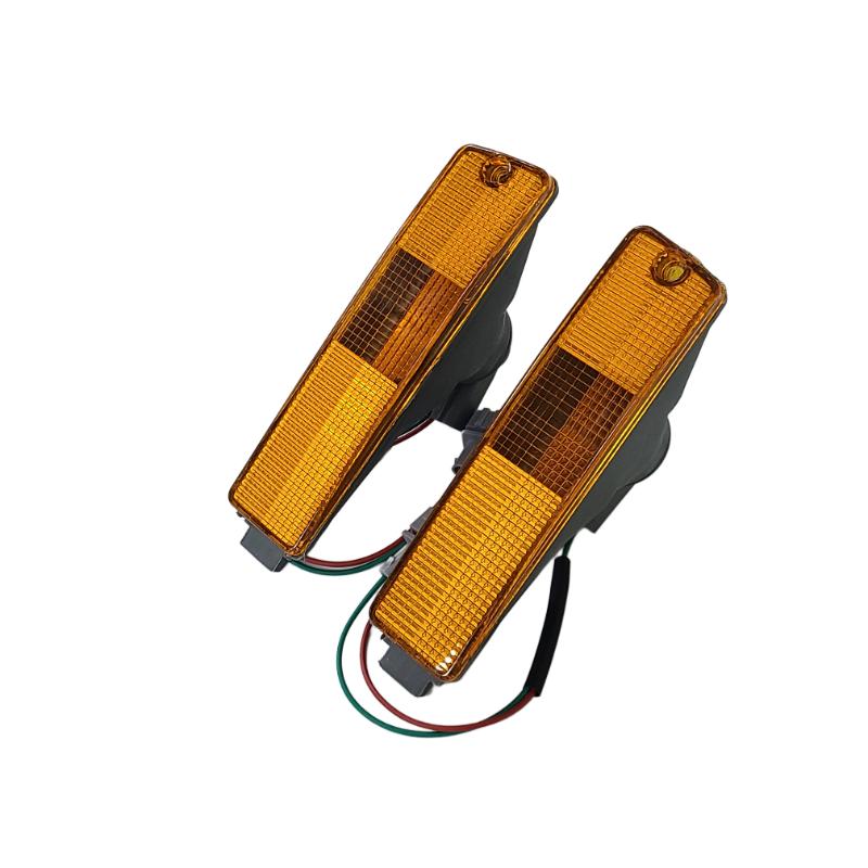 Amber Big Bumper Turn Signal Light For VW Volkswagen Golf Jetta MK2