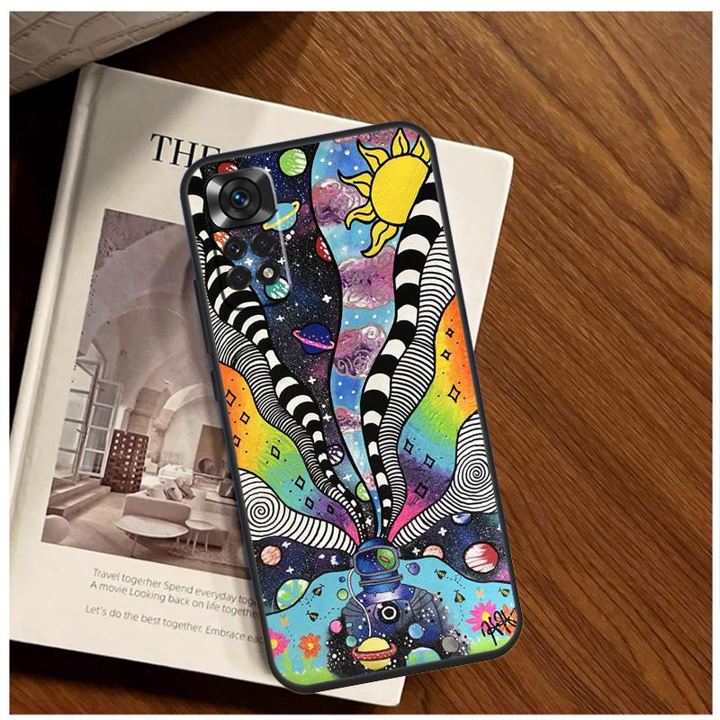 Cute Indie Hippie Case For Xiaomi Redmi Note 12 10 9 11 13 Pro Plus 12S 10S 11S 9S Redmi 13C 10C 9C 12C Cover