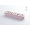 This stylish cherry blossom-design incense holder can be placed horizontally. It's a soothing incense holder, perfect for Buddhist altars. It's also a