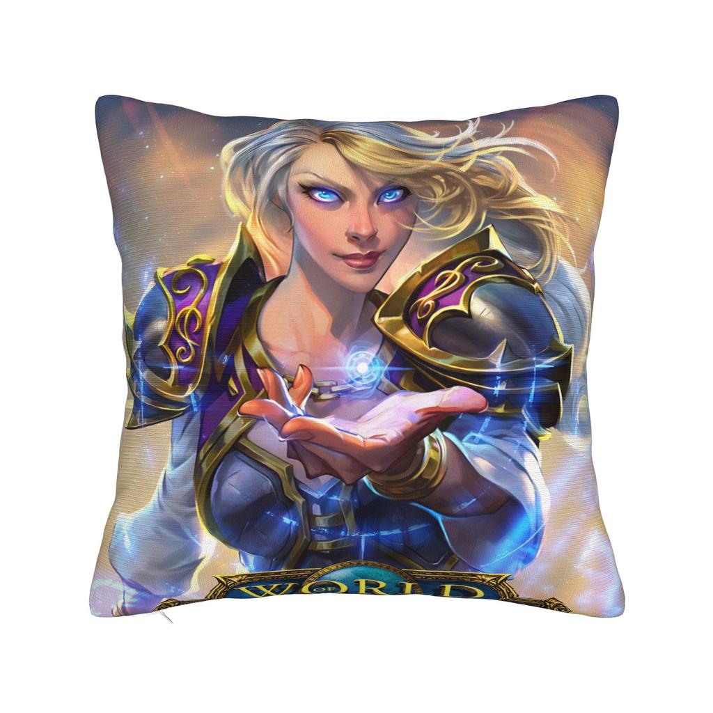 World of Warcraft Game  Pillow Case  Morden Pillow Cover Soft Pillowcases For Sofa Couch Bed Living Room