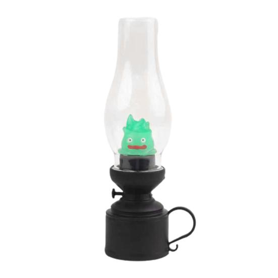 Cartoon Anime Flame Decorative Light with Handle Lightweight Portable Moving Castle Kerosene Candle Atmosphere Lamp