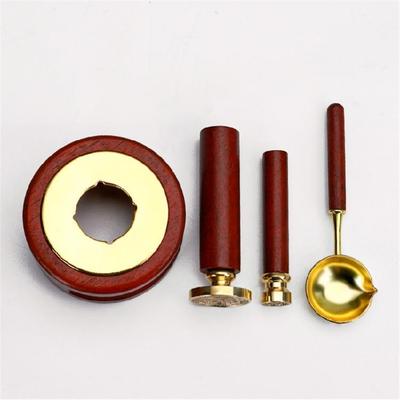 3 Pcs Wax Stamp Seal Kits Melt Stove Pot Furnace Tool Wax Seal Kits Melting Spoon for Envelope