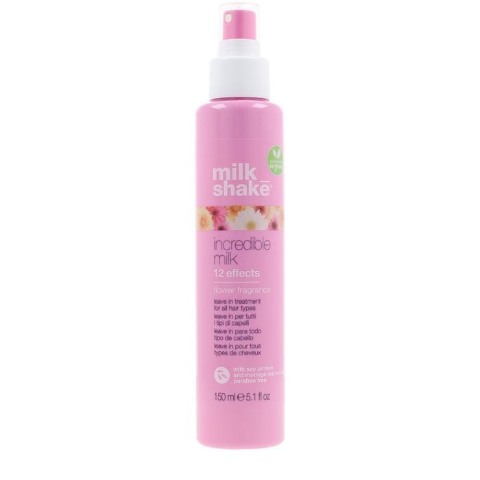 INCREDIBLE MILK Tratamento sem enxágue 12 efeitos fragrância floral 150 ml