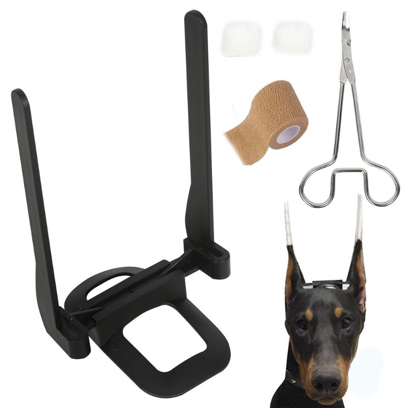 1 sada stojánek na uši psa Pevná podpěra Korekce Doberman Uši stojící podpěrný nástroj Nastavitelný Odolný Potřeby pro stojánek na uši psa