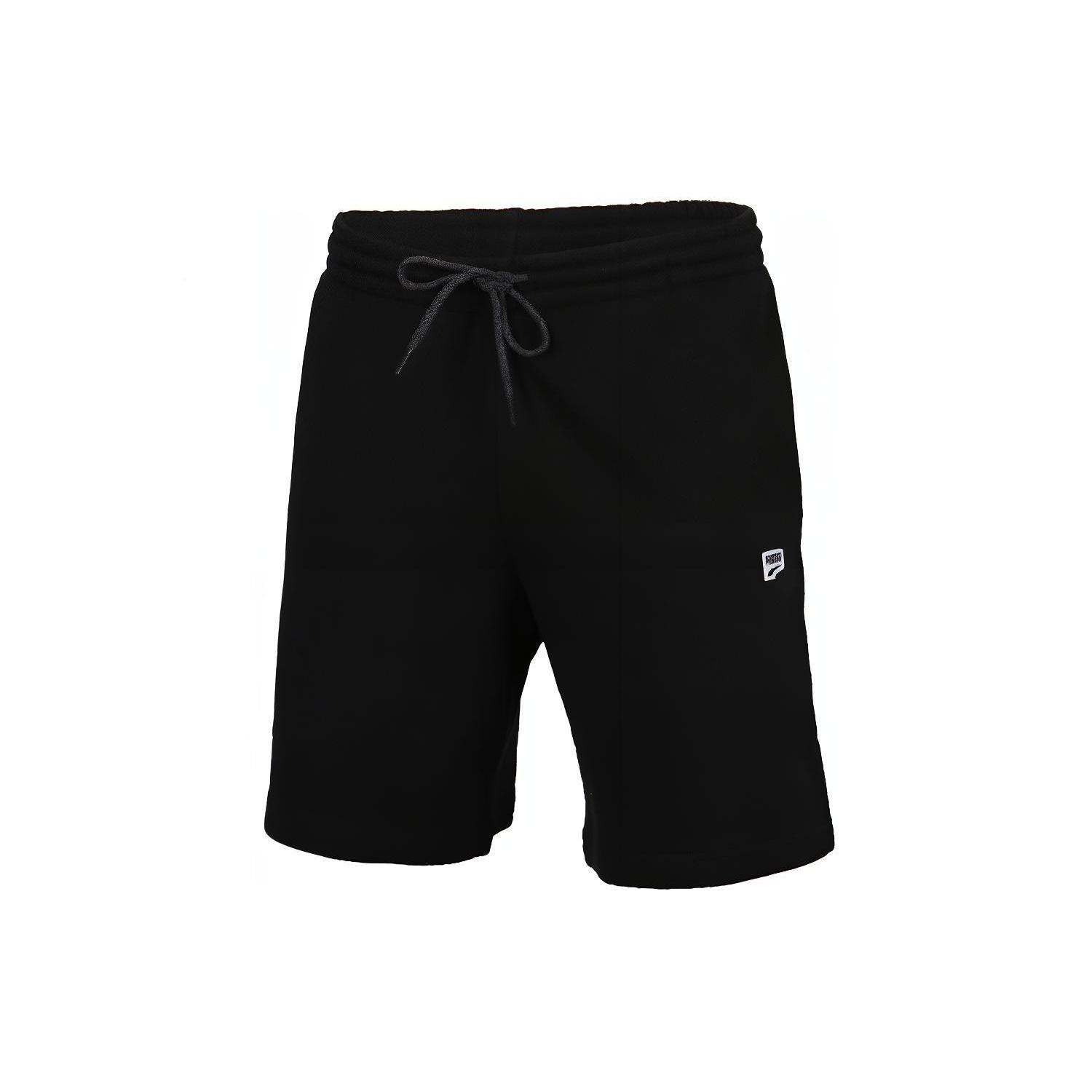 PUMA Trendy Casual Graphic Shorts Black Men s 530162-01 L