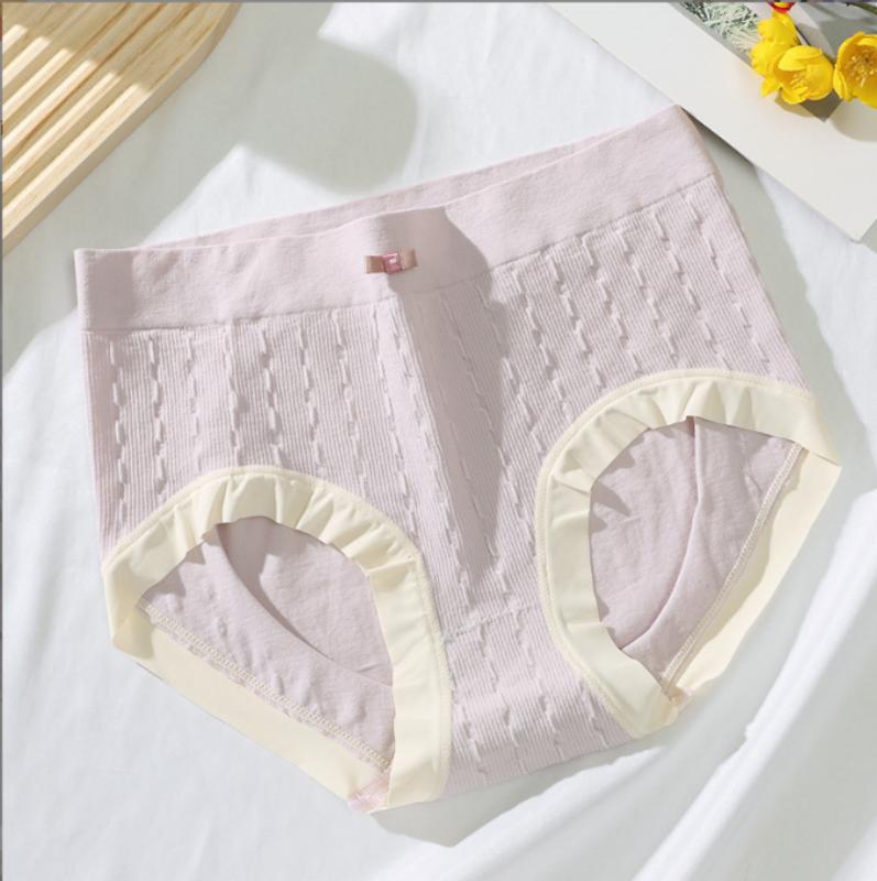 Fashion New Soft Women's Underwear Lace Student Briefs Sexy Cotton Lace Soft Comfortable Panties Briefs