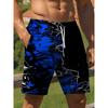 Holiday Shorts Loose Shorts 3D Printed Outdoor Casual Pattern Quick Drying Harajuku Shorts