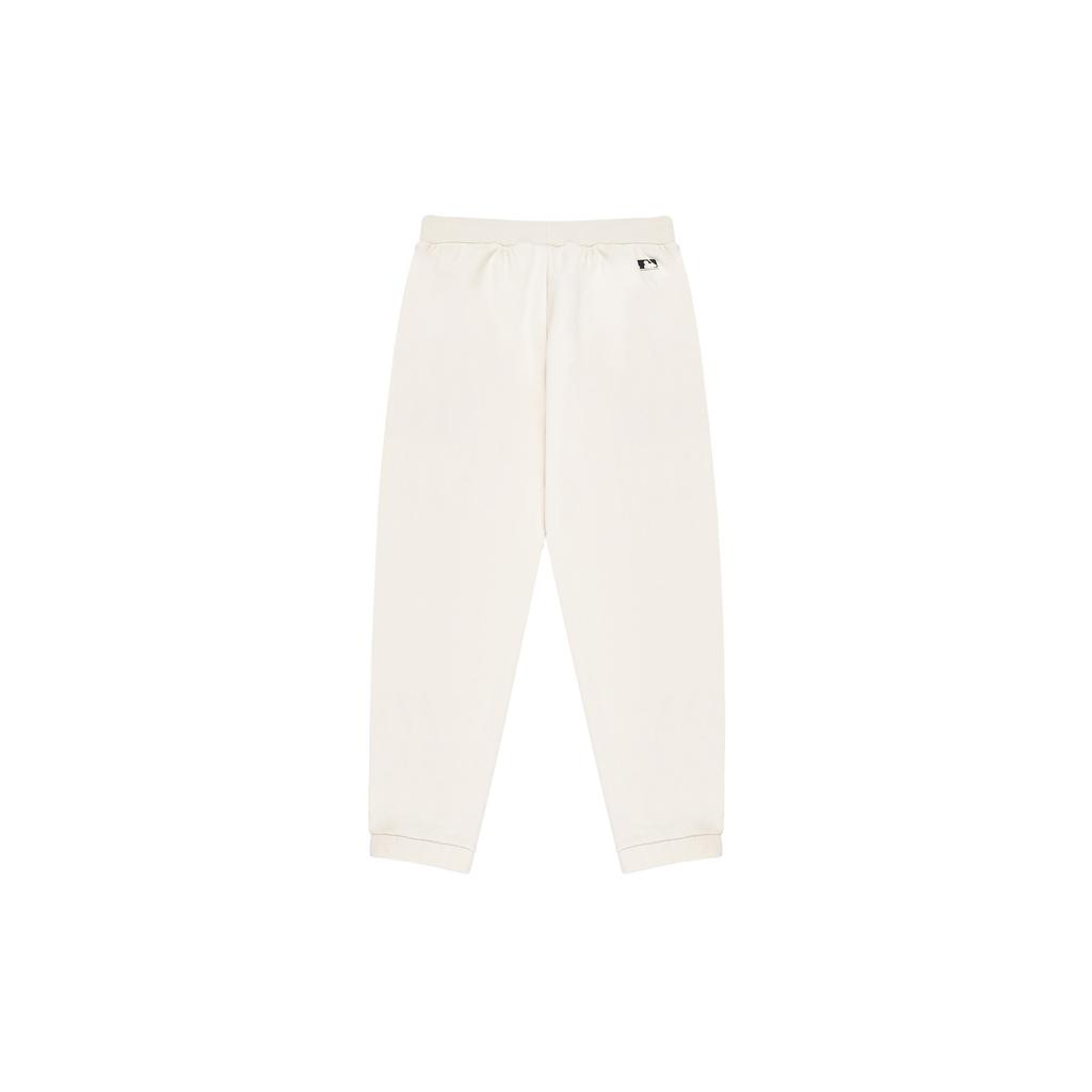 MLB New York Yankees Knitted Sweatpants Unisex Cream 3APTM0326-50CRS