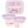 Skater Baby Tableware Lunch Plate for Children Antibacterial Plastic 470ml Disney Princess XP7AG-A