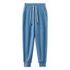 360G Heavy Navy Youth Sports and Casual Solid Color Men's and Women's Wardrobe Pants