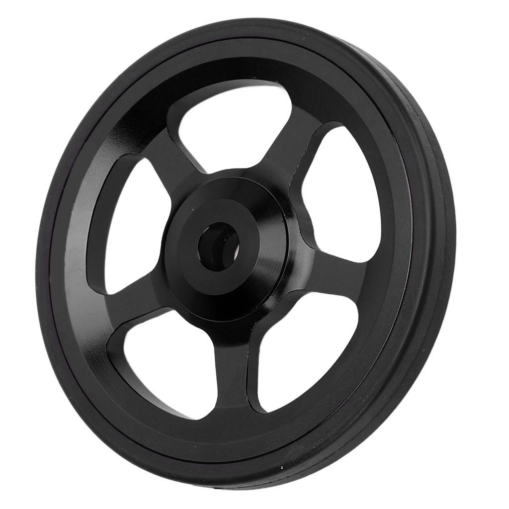 Folding Bike Easy Wheel Smoother Operating Easy Moving Secure Fixation Aluminum Alloy Easywheel Black