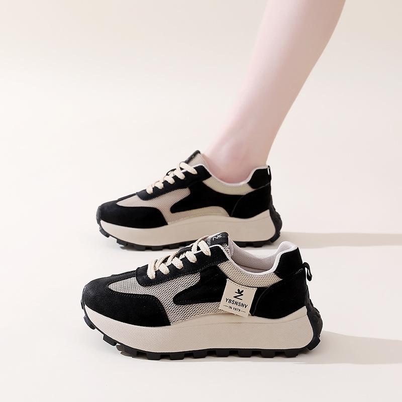 Forrest Gump shoes women's new breathable little white shoes 2025 autumn wear-resistant casual heightening Korean version of board shoes sports
