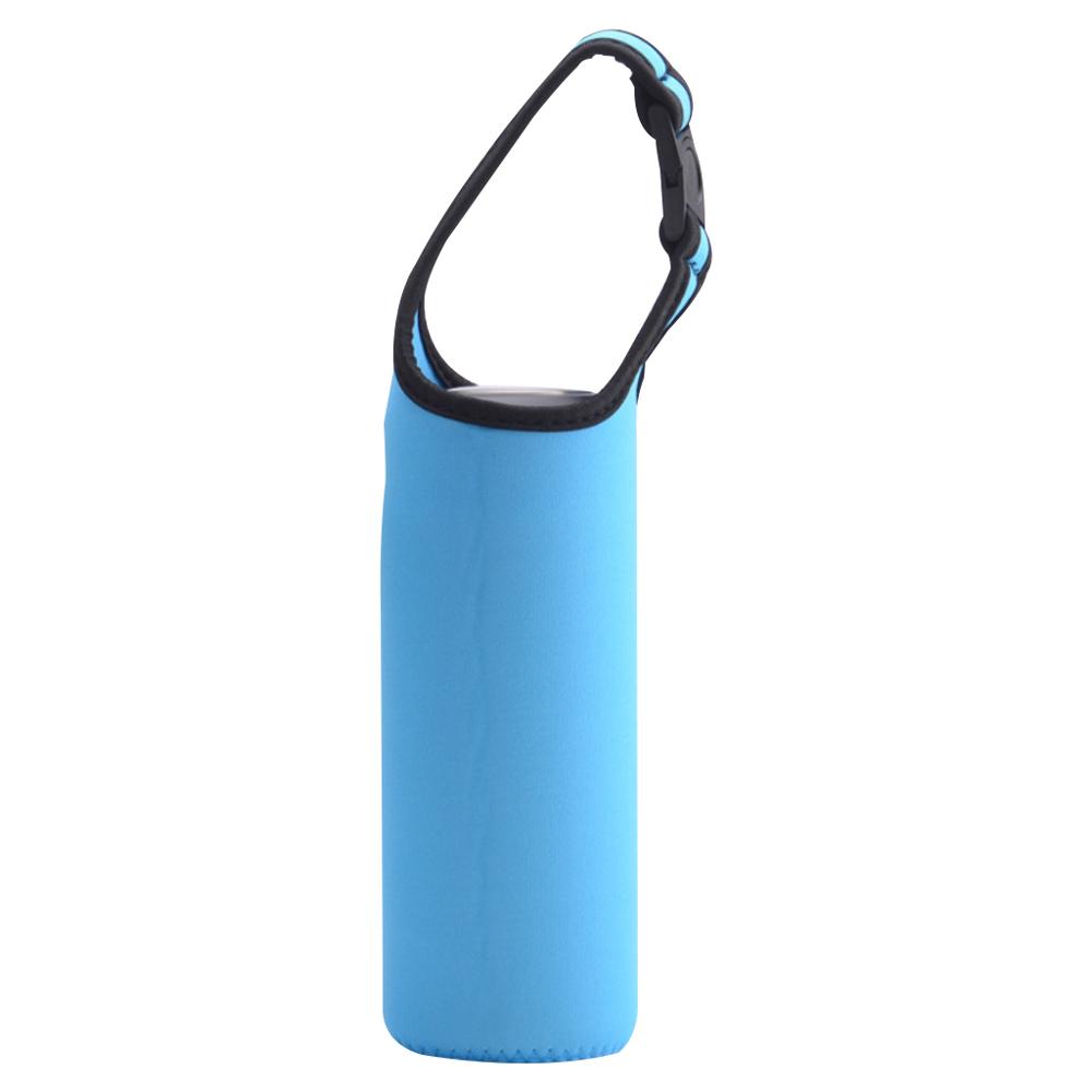 Heat Insulation Water Bottle Cover Case Professional Sport Portable Insulator Sleeve Pouch Carrier With Snap Buckle For 500ml
