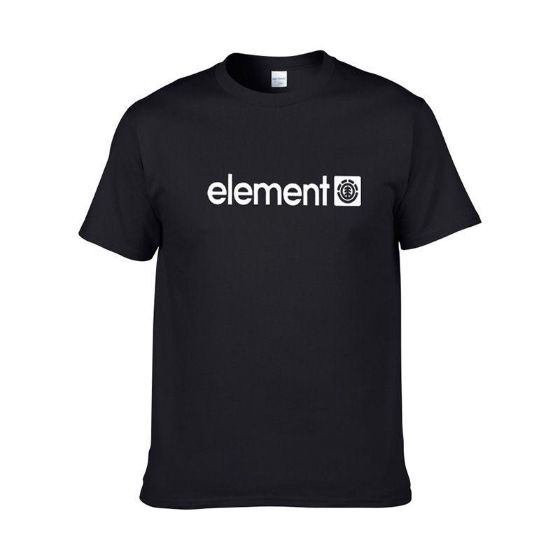 Premium Cotton Blend Element Printing Tees For Men And Women With Short Sleeves
