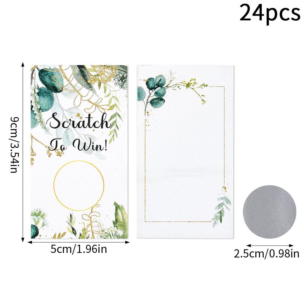 

24 шт. DIY пустые подарочные сертификаты скретч-карты для рождественских праздников, дней рождения, свадеб, детских праздников, игровых карт