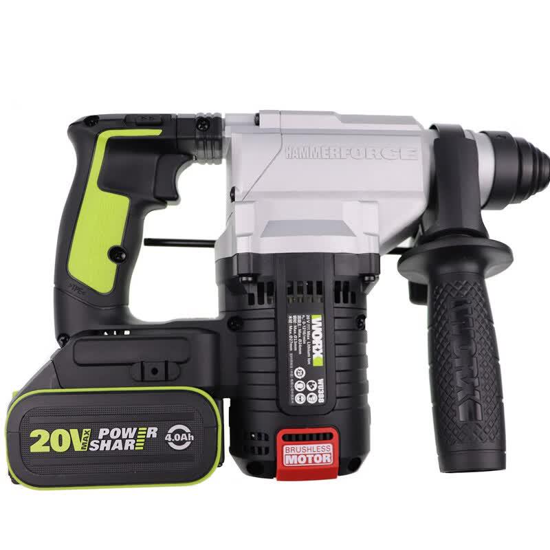 

WORX VKS-WU388 20V Brushless Cordless Rotary Hammer Kit CN plug (adapter included)