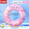 Kids' Cartoon Swim Ring: Thickened Style, Baby-Friendly & Adorable for Beginner Swimmers